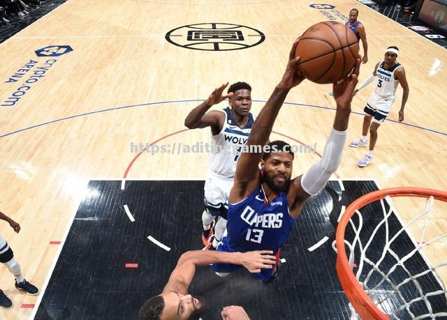 快船队击败木狼队,赢得比赛连胜 快船队击败木狼队,赢得比赛连胜