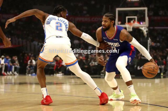 快船队击败老鹰队,乔治狂砍40分 快船队击败老鹰队,乔治狂砍40分