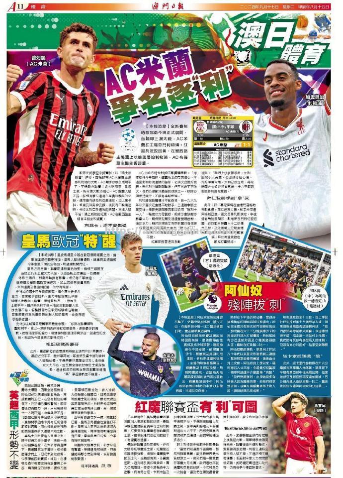 利物浦迎来对阵AC米兰的挑战 利物浦迎来对阵AC米兰的挑战