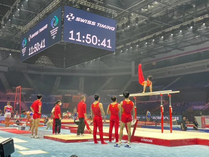 中国男子体操队凭借出色发挥实现胜利 中国男子体操队凭借出色发挥实现胜利